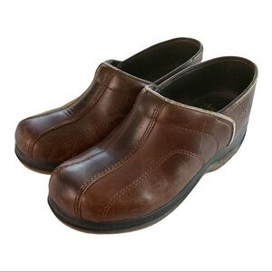 Dansko Womens Sport Clogs Brown Size 37